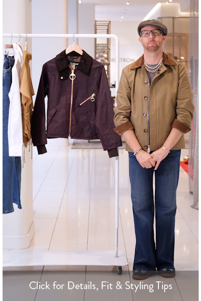 Arlene Water Repellent Waxed Jacket video