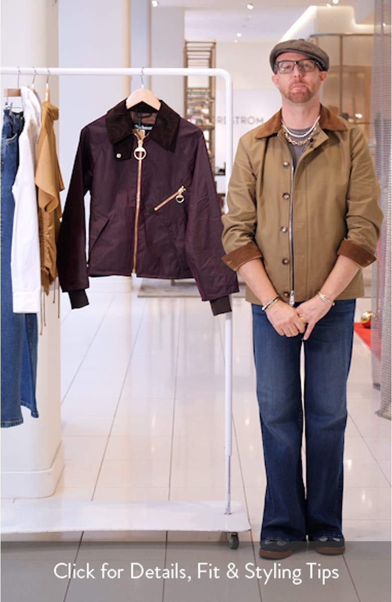 Arlene Water Repellent Waxed Jacket