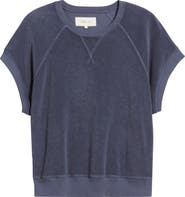 THE GREAT. Micro Terry Sweatshirt