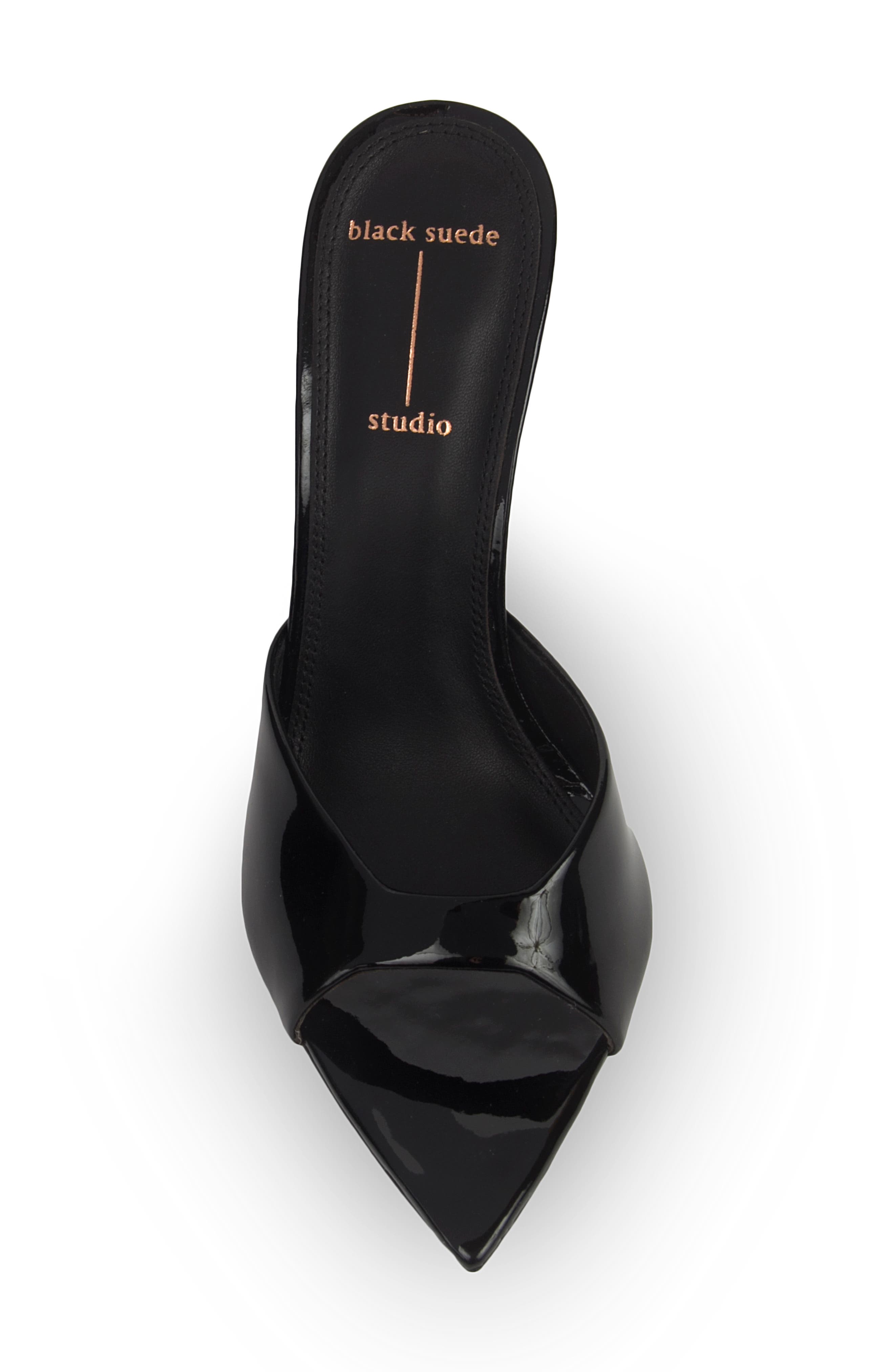 BLACK SUEDE STUDIO Brea Pointed Toe Sandal, Alternate, color, 