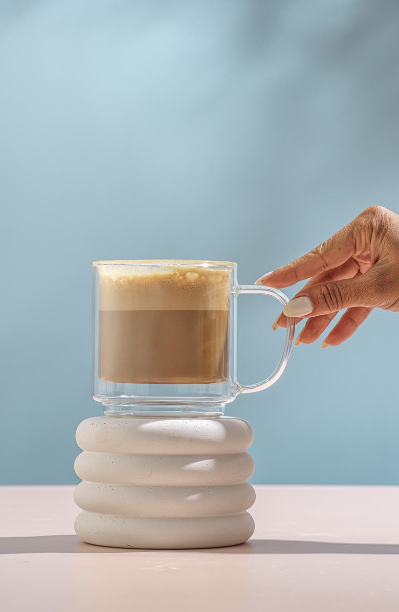 JoyJolt Set of 2 Double Walled Mugs, Alternate, color,