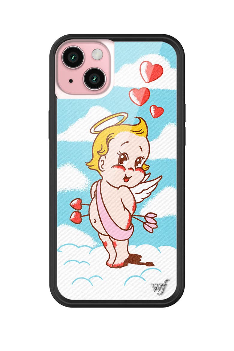Little Angel iPhone Case, Alternate, color, Blue
