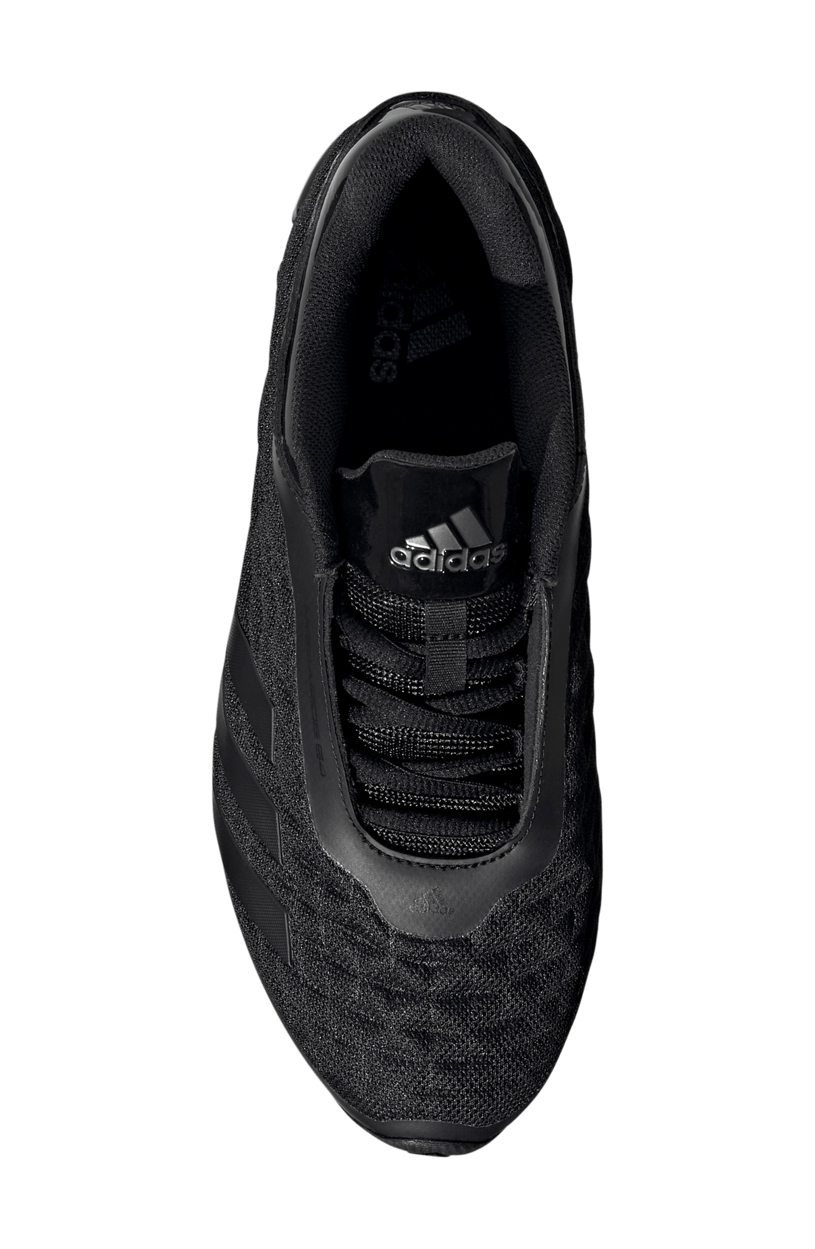 adidas Gender Inclusive Megaride S4 Sneaker, Alternate, color, Black/ Black/ Iron Met