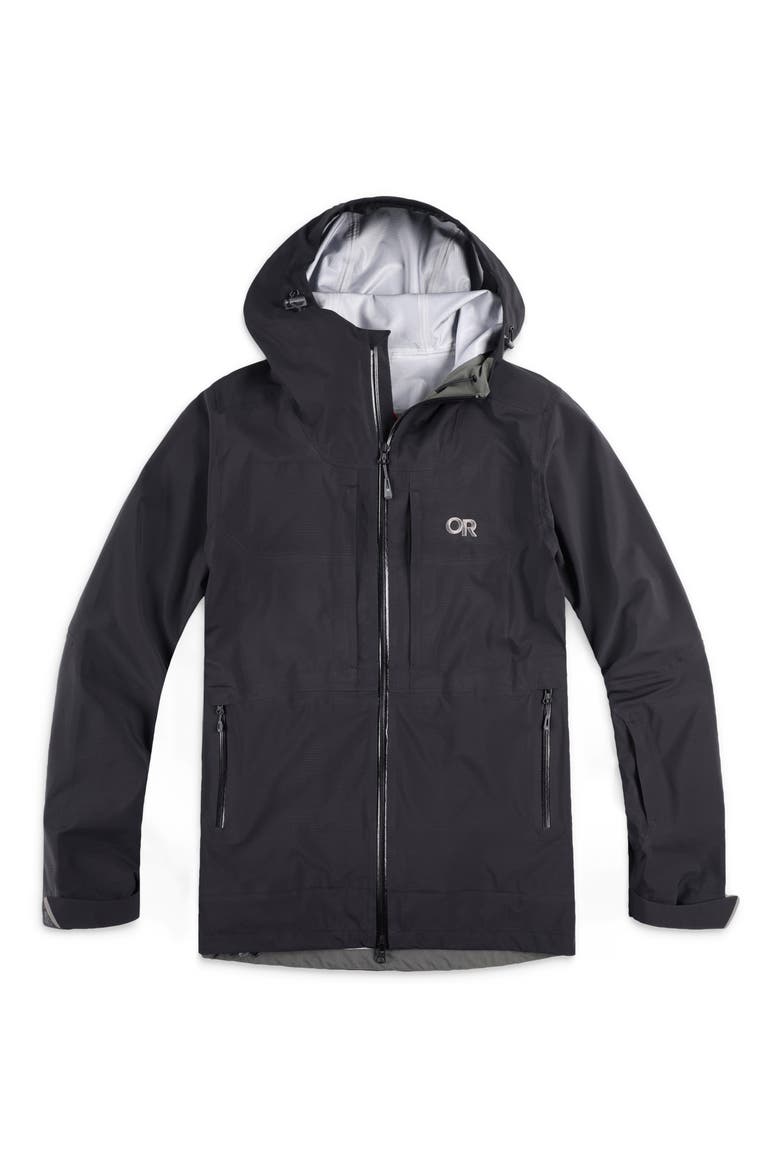 Carbide Pertex® Shield Waterproof Snow Jacket, Alternate, color, BLACK