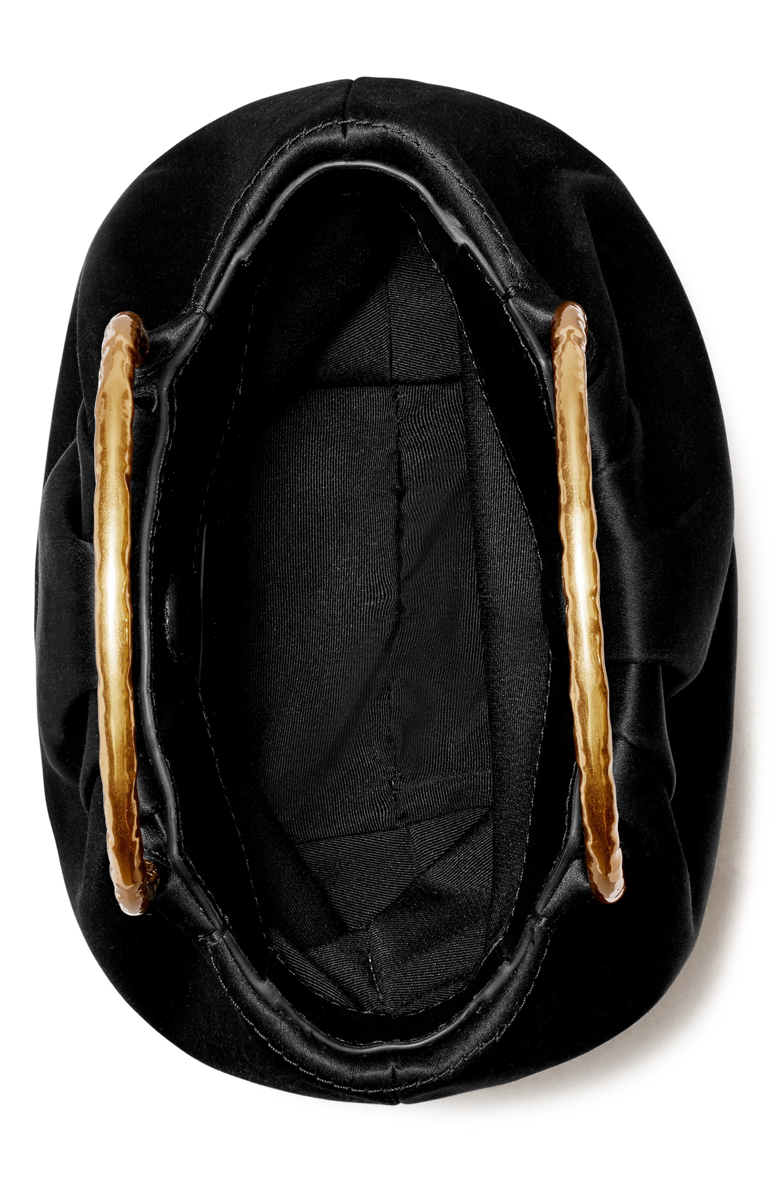 Tory Burch Satin Clutch Bag, Alternate, color, 