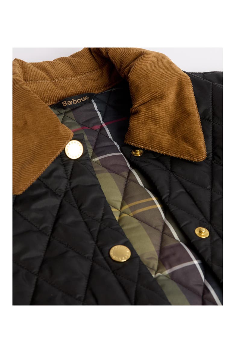 Liddesdale Quilted Barn Jacket, Alternate, color, BLACK/ CLASSIC
