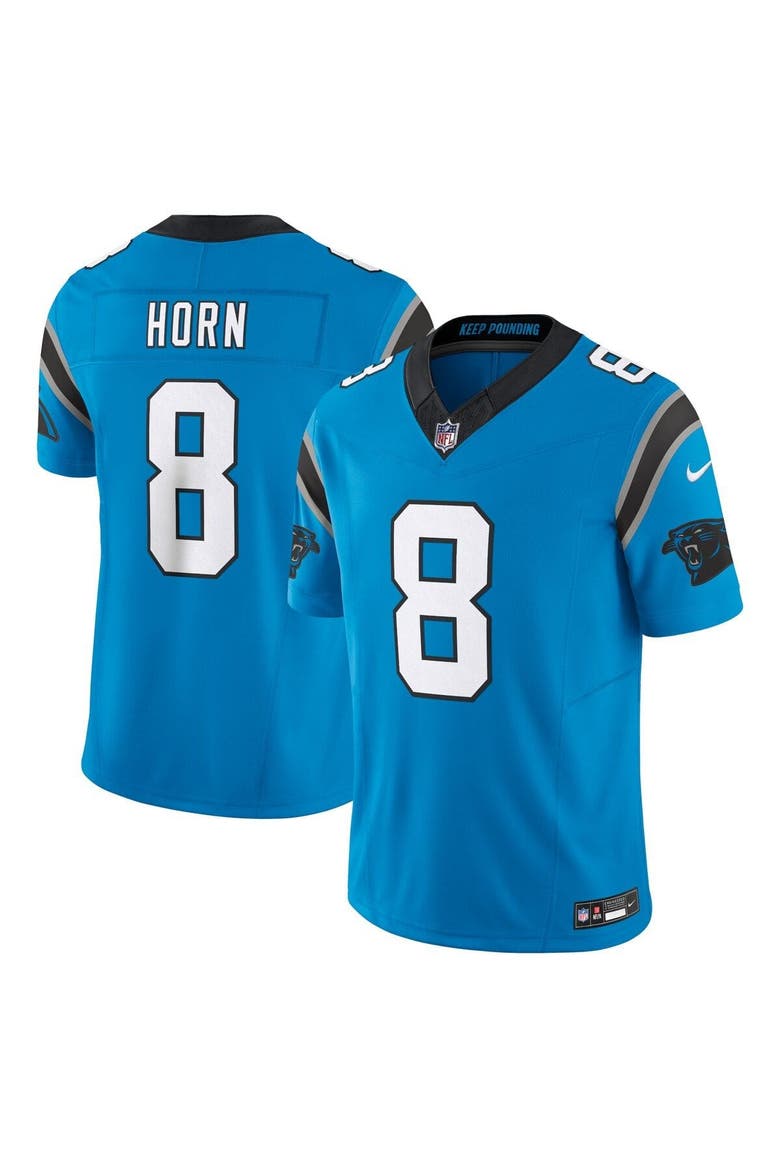Men's Nike Jaycee Horn Blue Carolina Panthers Vapor F.U.S.E. Limited Jersey, Main, color, Blue