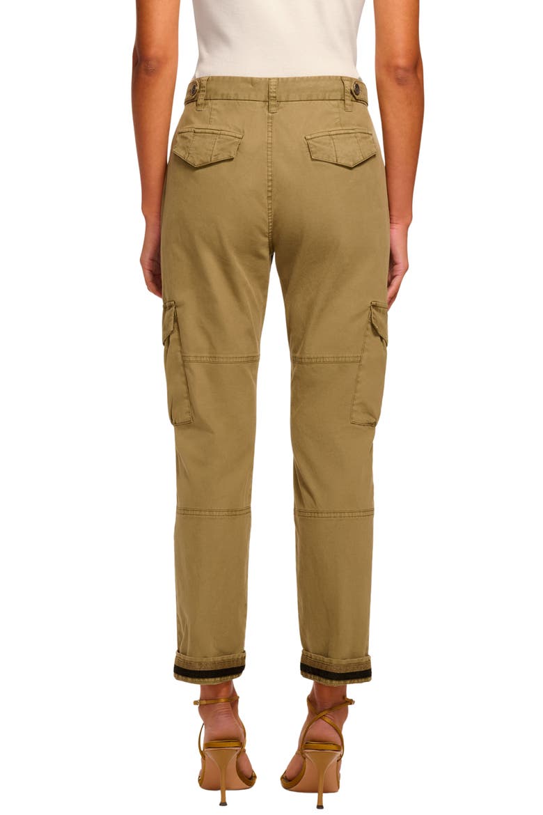 Isabelle Cargo Pants, Alternate, color, SAFARI GREEN