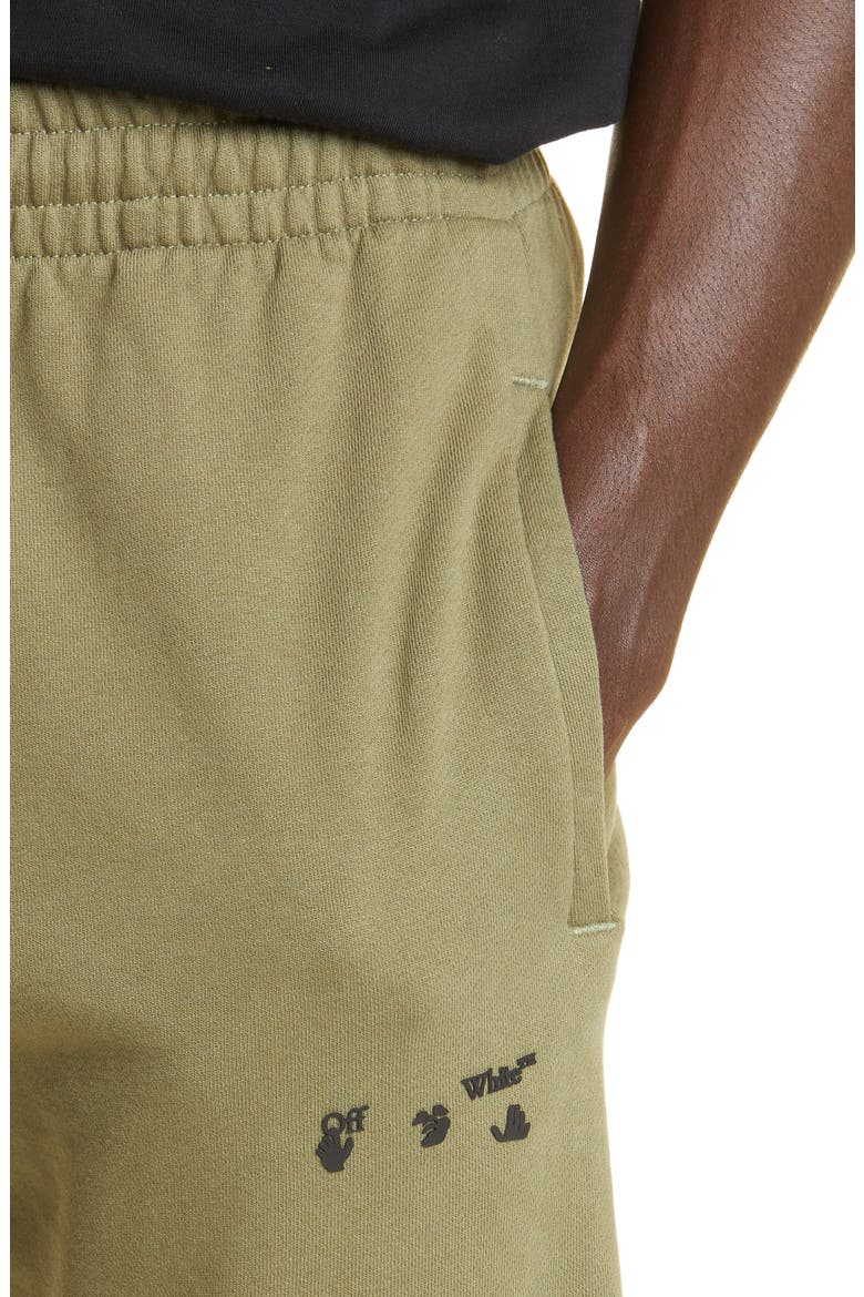 Men's Logo Sweatpants, Alternate, color, GREEN BLACK