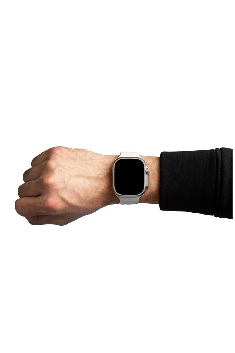 Large Venture Apple Watch® Watchband, Alternate, color, CHALK