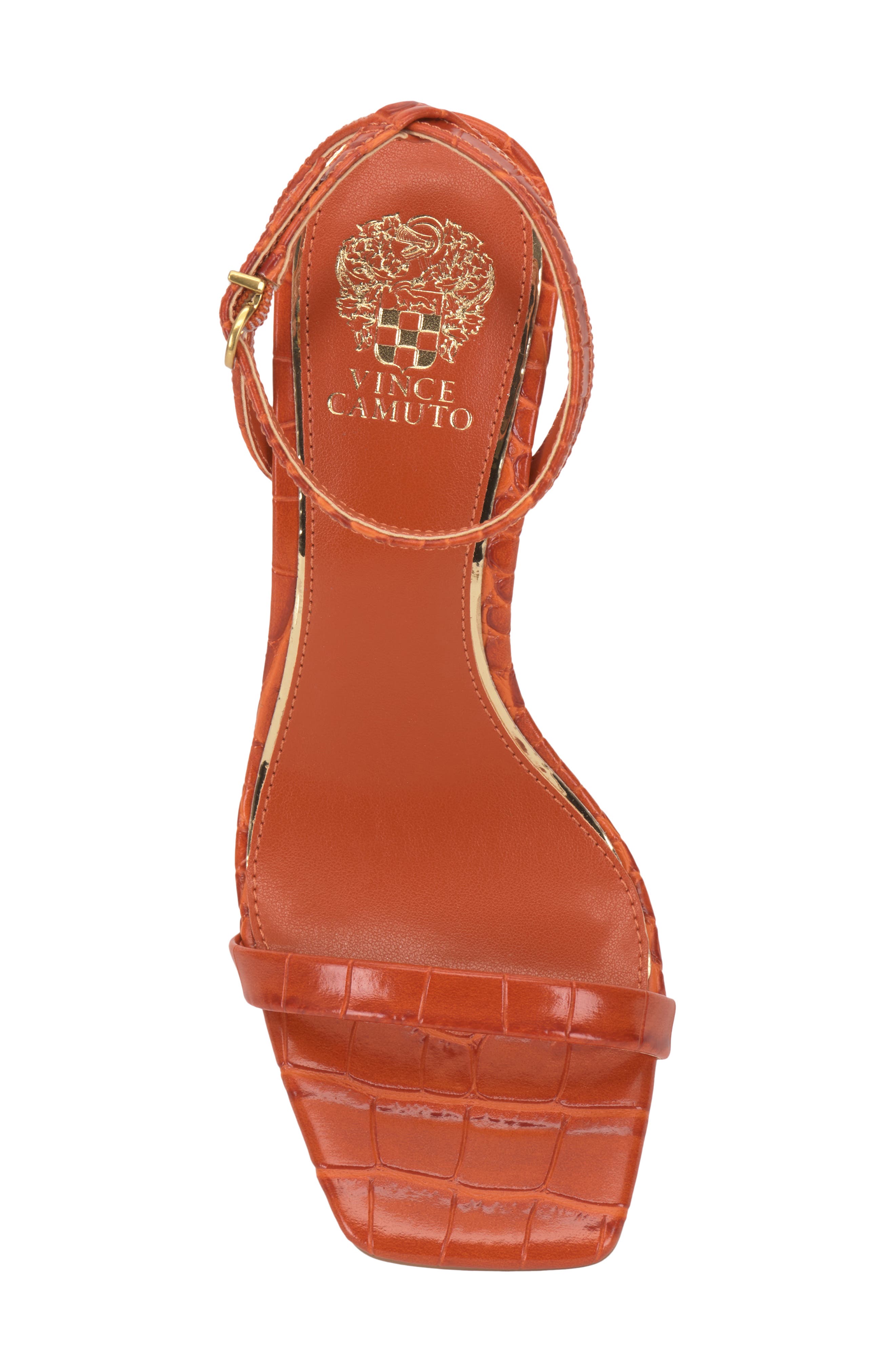 Ambee Ankle Strap Wedge Sandal, Alternate, color, SUNSET EMBOSSED