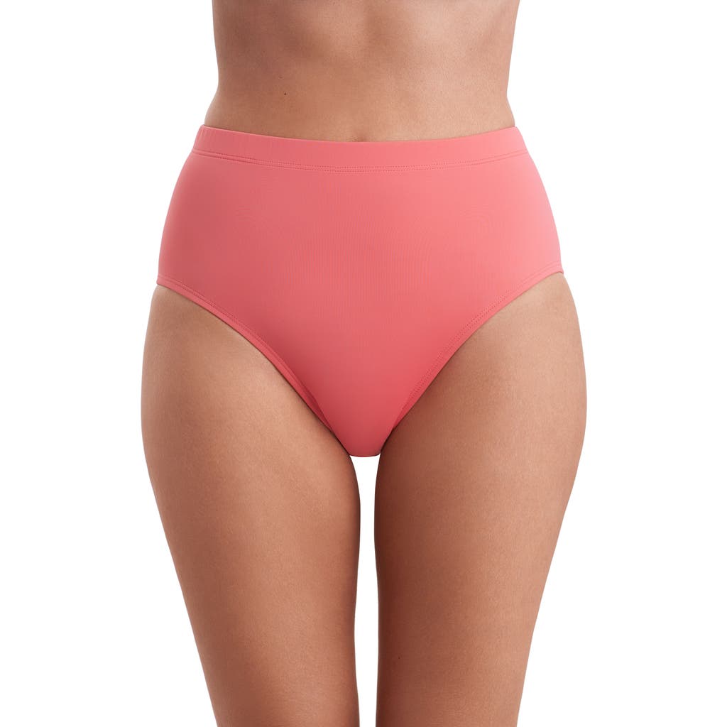 Shapesolver Basic Brief Swimsuit Bottom In Pink