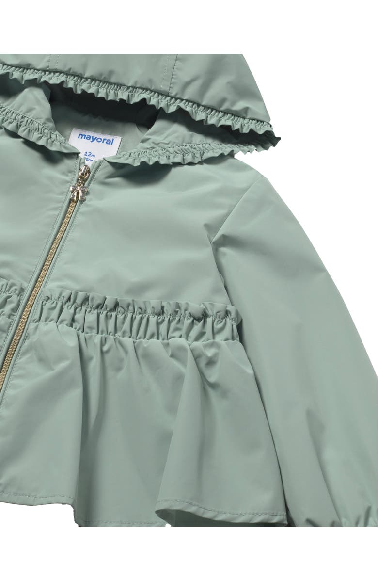 Mayoral Hooded Zip Jacket, Alternate, color, Grey