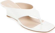 Stuart Weitzman Vinnie 50 Wedge Thong Sandal