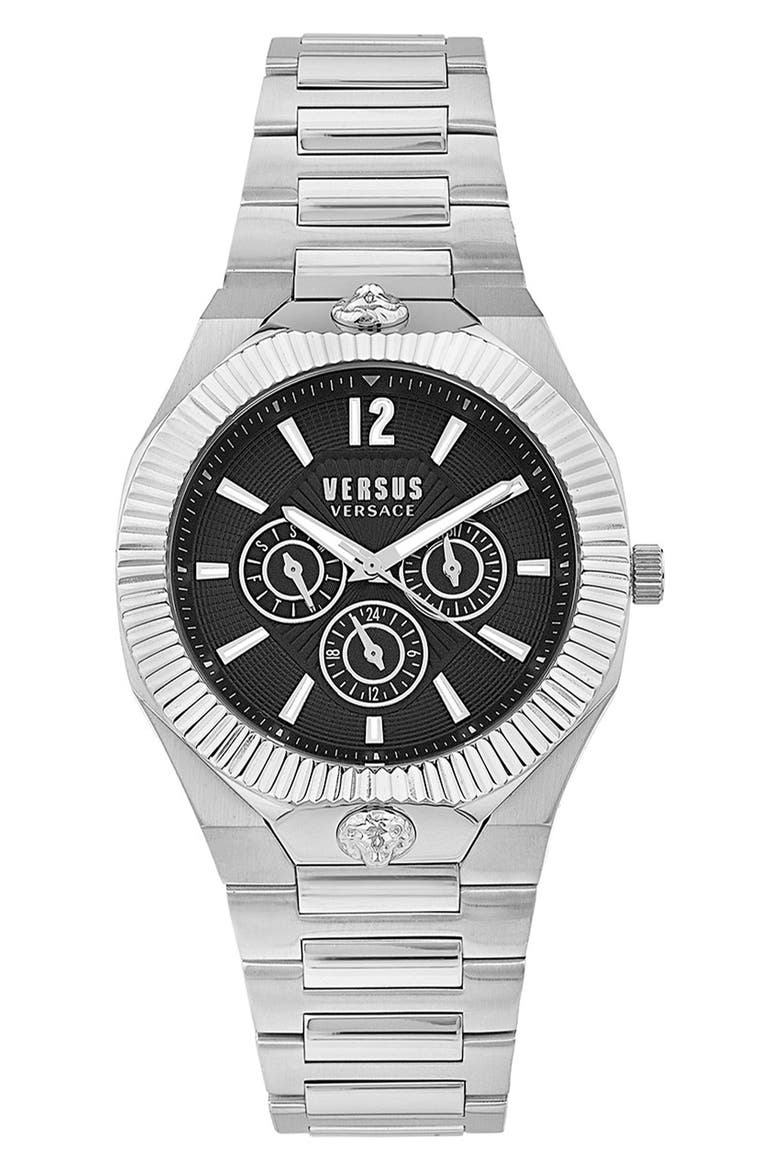 Echo Park Multifunction Bracelet Watch, 42mm, Main, color, IP STAINLESS STEEL