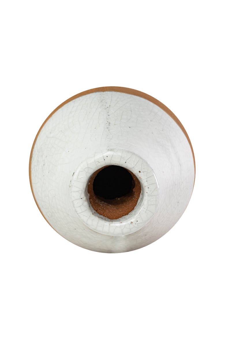 Terracotta Dipped Terracotta Bud Vase, Alternate, color, Orange