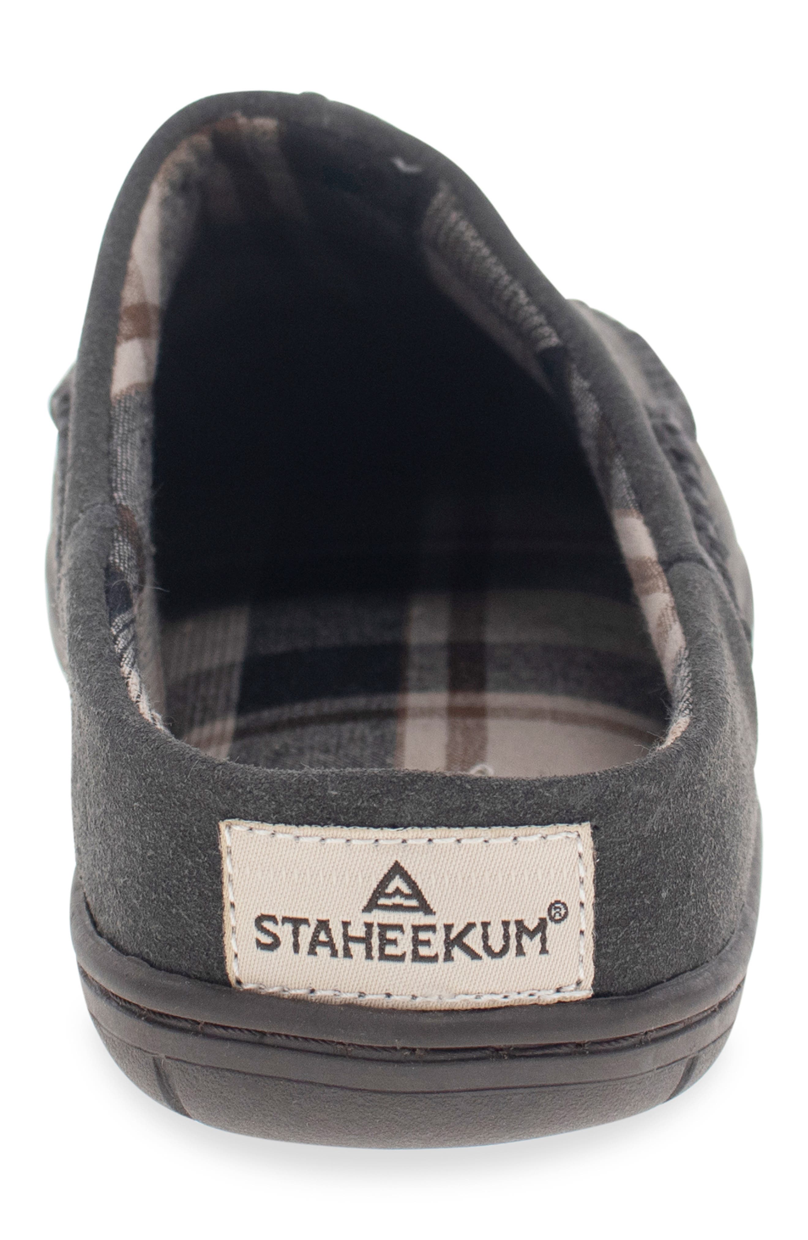 Staheekum Cypress Suede Slipper, Alternate, color, Charcoal