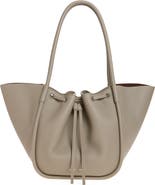 Proenza Schouler Large Ruched Pebbled Leather Tote