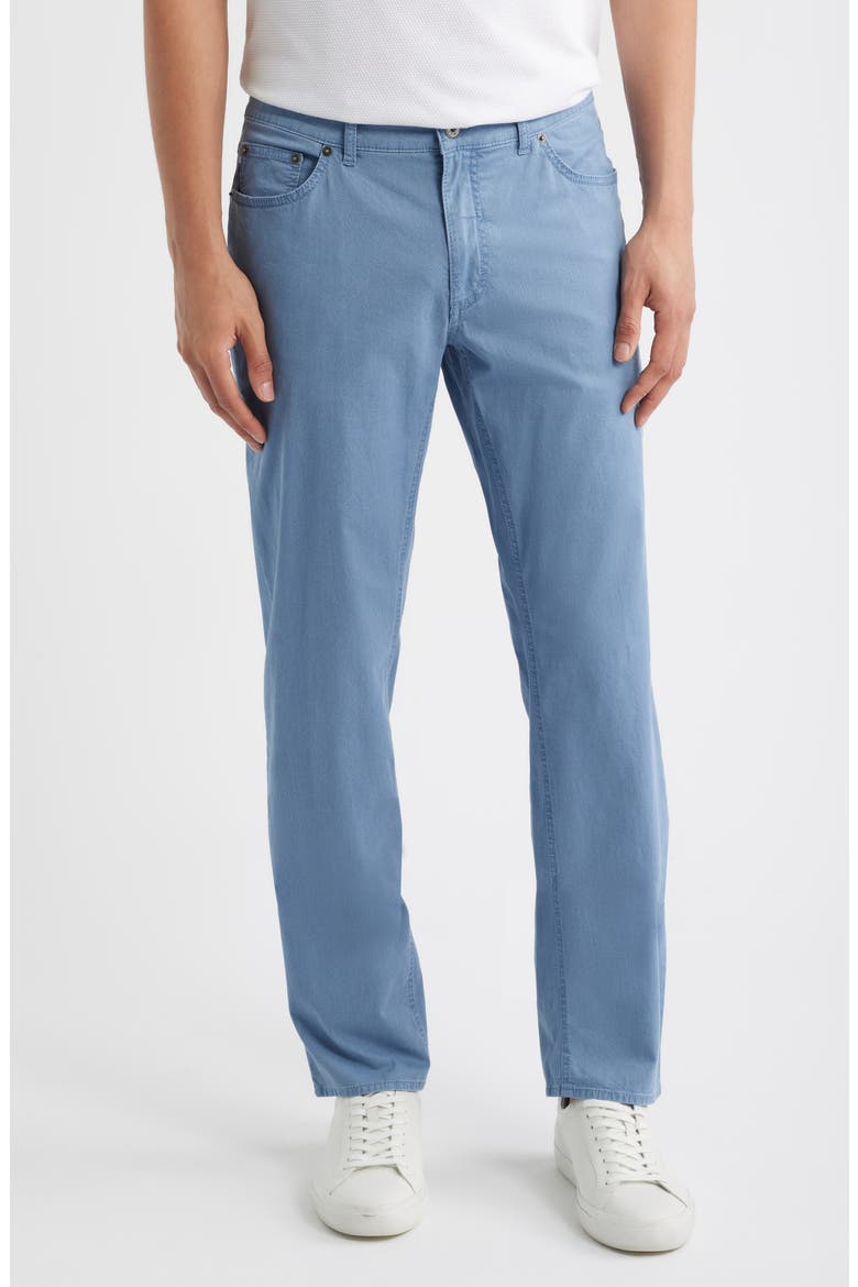 Cooper Fusion Flex Microprint Regular Fit Straight Leg Pants, Main, color, STORM