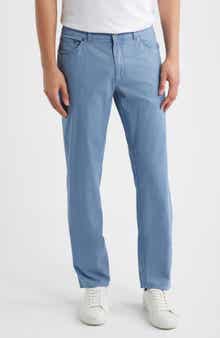 Brax Cooper Fusion Flex Microprint Regular Fit Straight Leg Pants