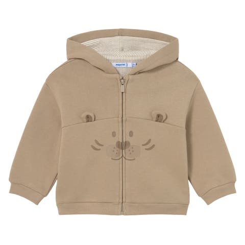 Interactive Animal Zip-Up Sweatshirt