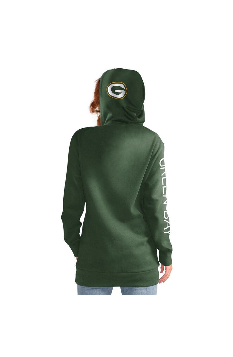 G-III 4HER BY CARL BANKS Women's G-III 4Her by Carl Banks Green Green Bay Packers Extra Inning Pullover Hoodie, Alternate, color, Green