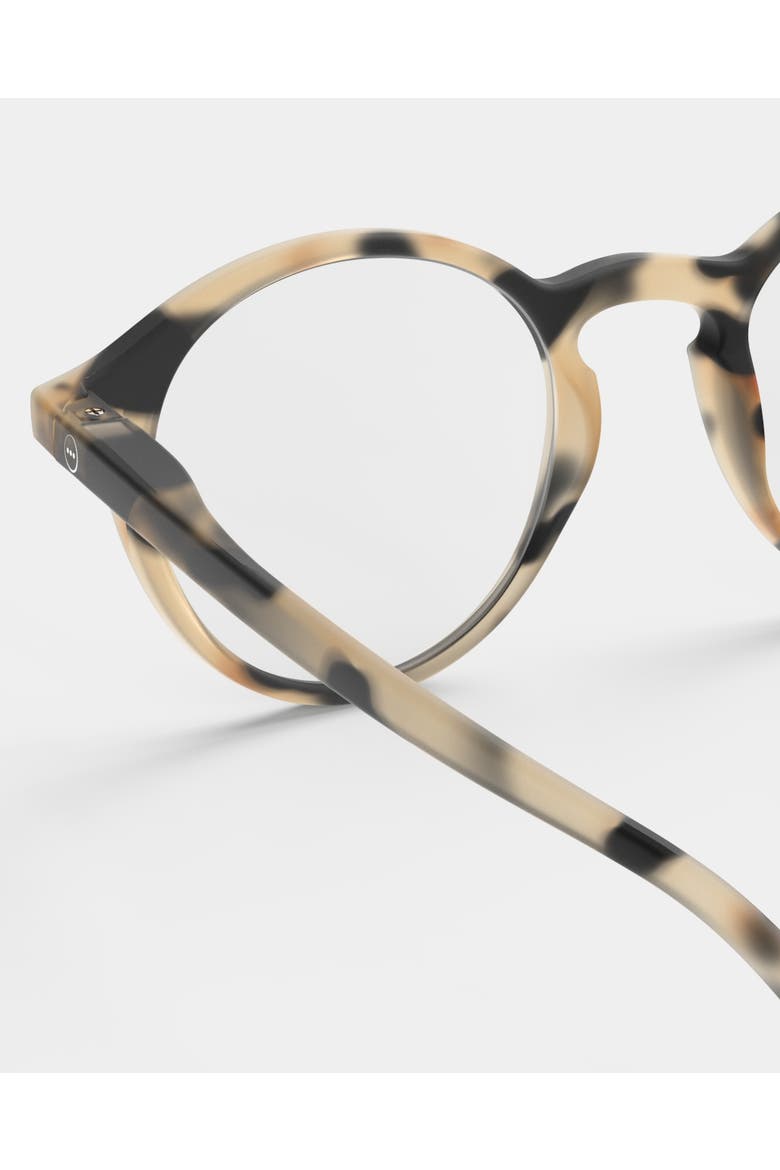 #D 48mm Pantos Reading Glasses, Alternate, color, Light Tortoise
