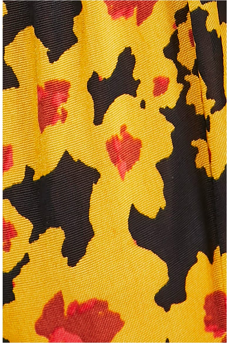 Love Letter Floral Print Tunic, Alternate, color, BLACK COMBO