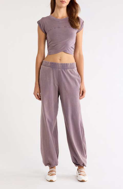 FP Movement Hot Shot Crossover T-Shirt & Joggers Set