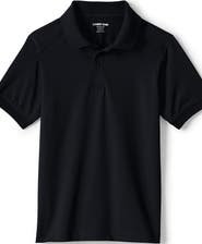 Lands' End School Uniform Kids Short Sleeve Rapid Dry Polo Shirt