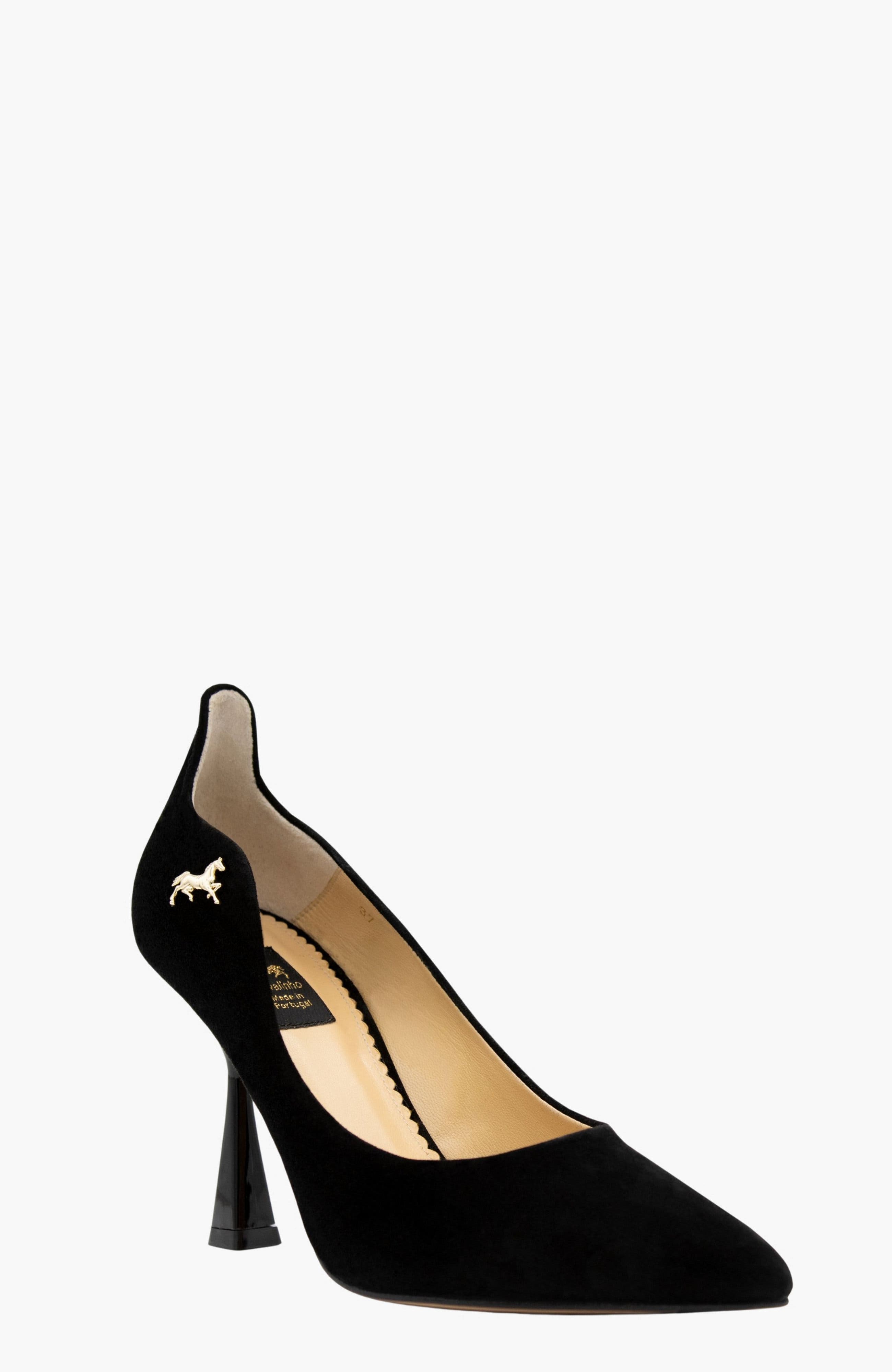 Endless Love Suede High Heel Pumps, Alternate, color, Black
