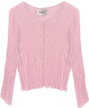 BAACAL Maya pleated cardigan