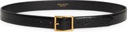 Nili Lotan Gabriele Croc Embossed Leather Belt