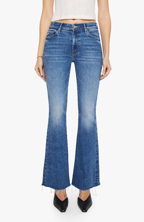 The Weekend Fray Hem Bootcut Jeans