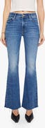 MOTHER The Weekend Fray Hem Bootcut Jeans