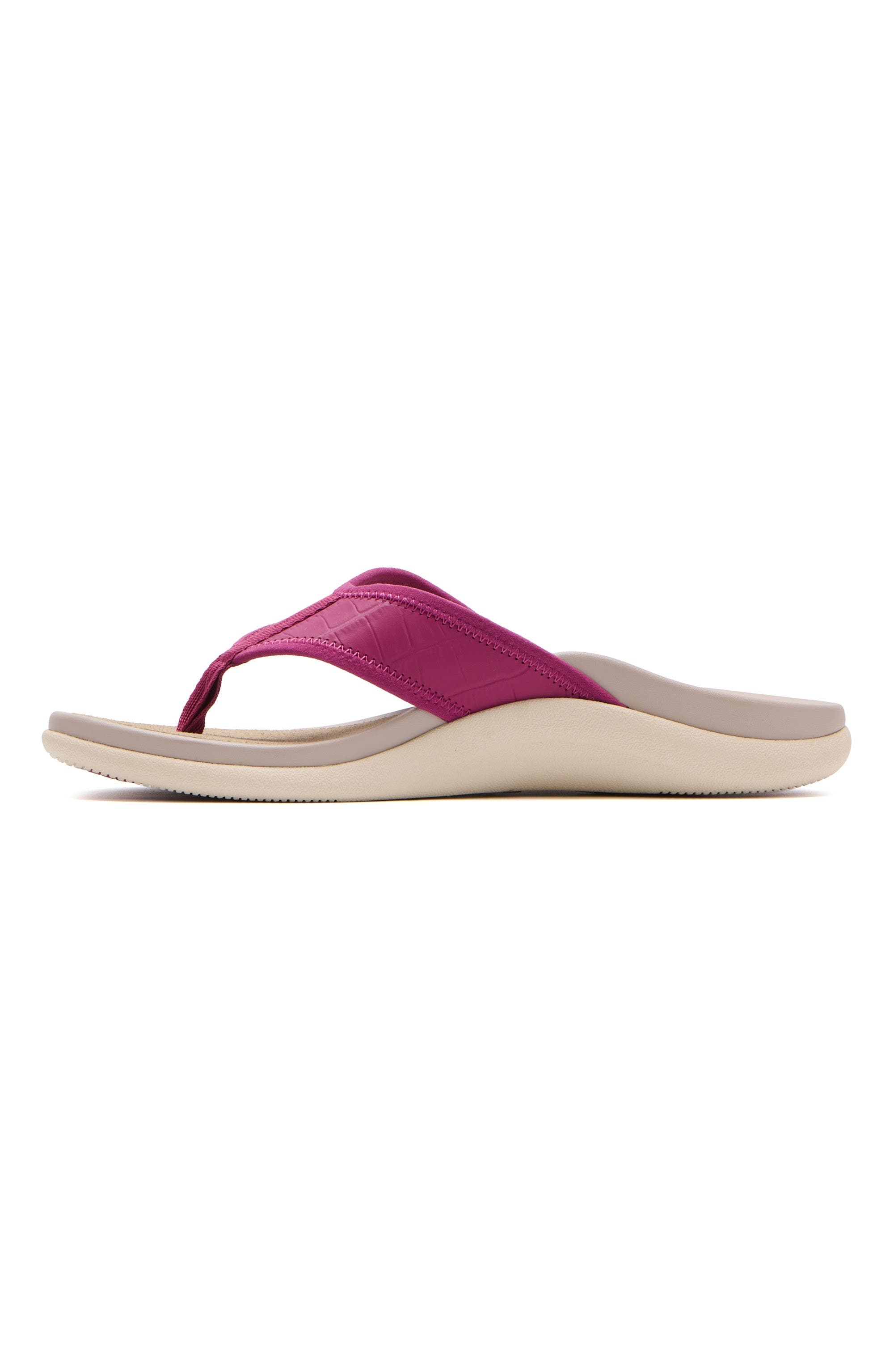 Laguna Sandal, Alternate, color, Raspberry - Regular