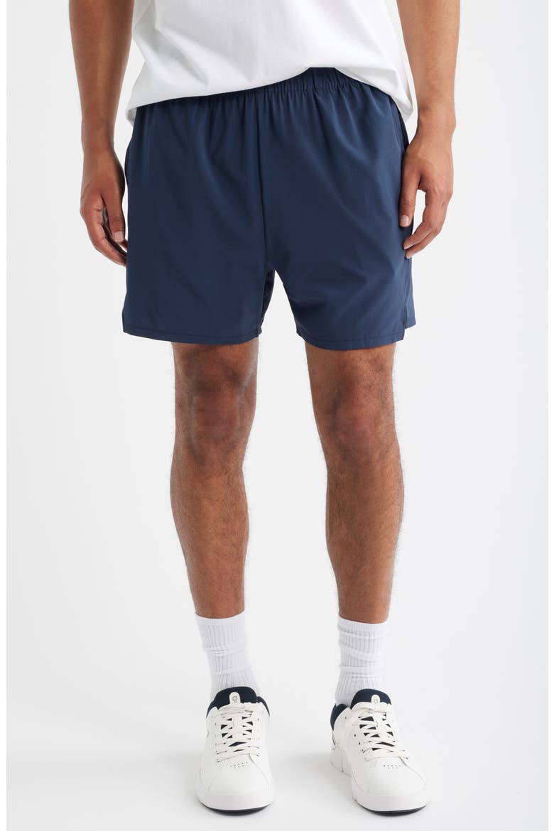 Backspin Lined 5-Inch Shorts, Main, color, NAVY ECLIPSE
