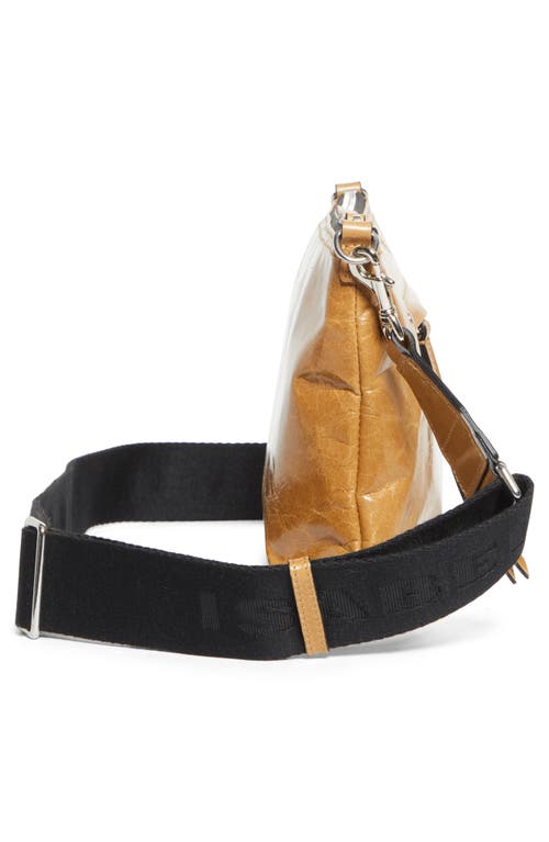 Isabel Marant Nessah Leather Crossbody Bag In Brown