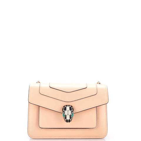Serpenti Forever Shoulder Bag Leather Mini