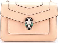 Pre-Owned Bvlgari Serpenti Forever Shoulder Bag Leather Mini