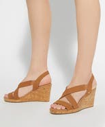 Dune London Kamies Slingback Platform Wedge Sandal
