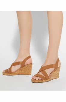 Dune London Kamies Slingback Platform Wedge Sandal
