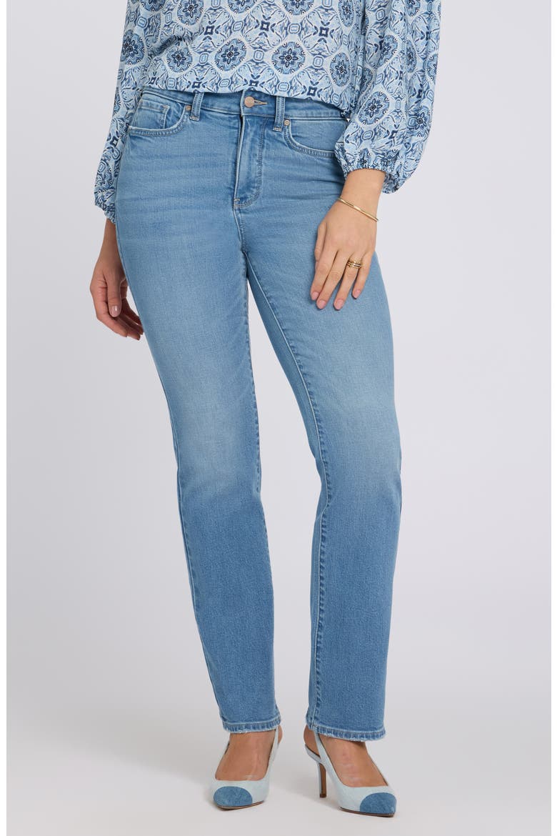 Marilyn High Waist Straight Leg Jeans, Main, color, VISTA LAKES
