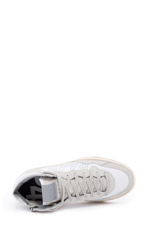 P448 Balihi High Top Sneaker In White