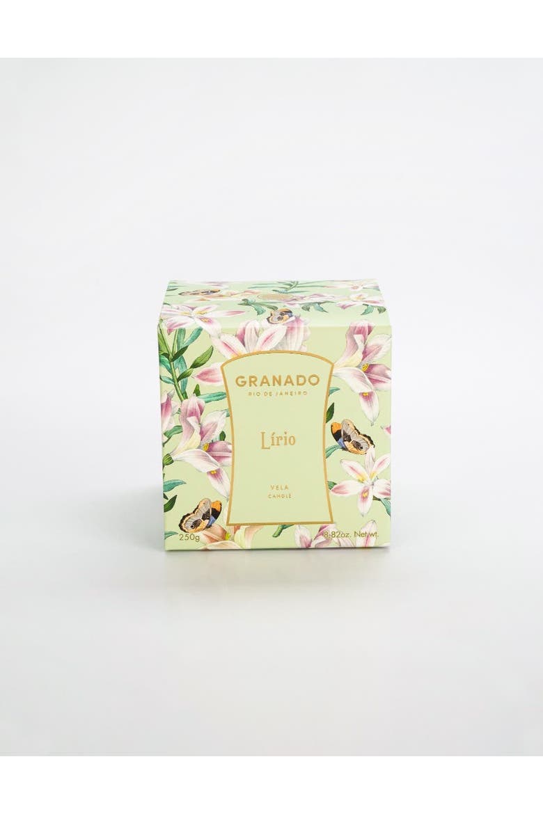 Lírio Scented Candle, Alternate, color, Clear