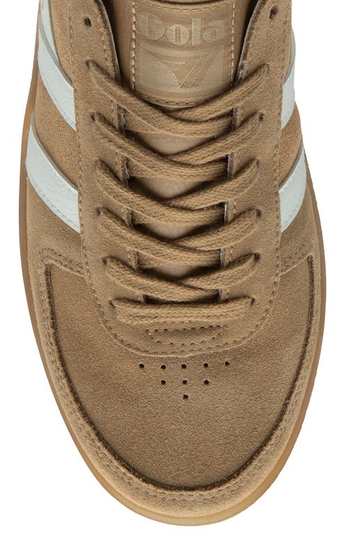 Gola Grandslam Sneaker In Light Caramel/white/gum