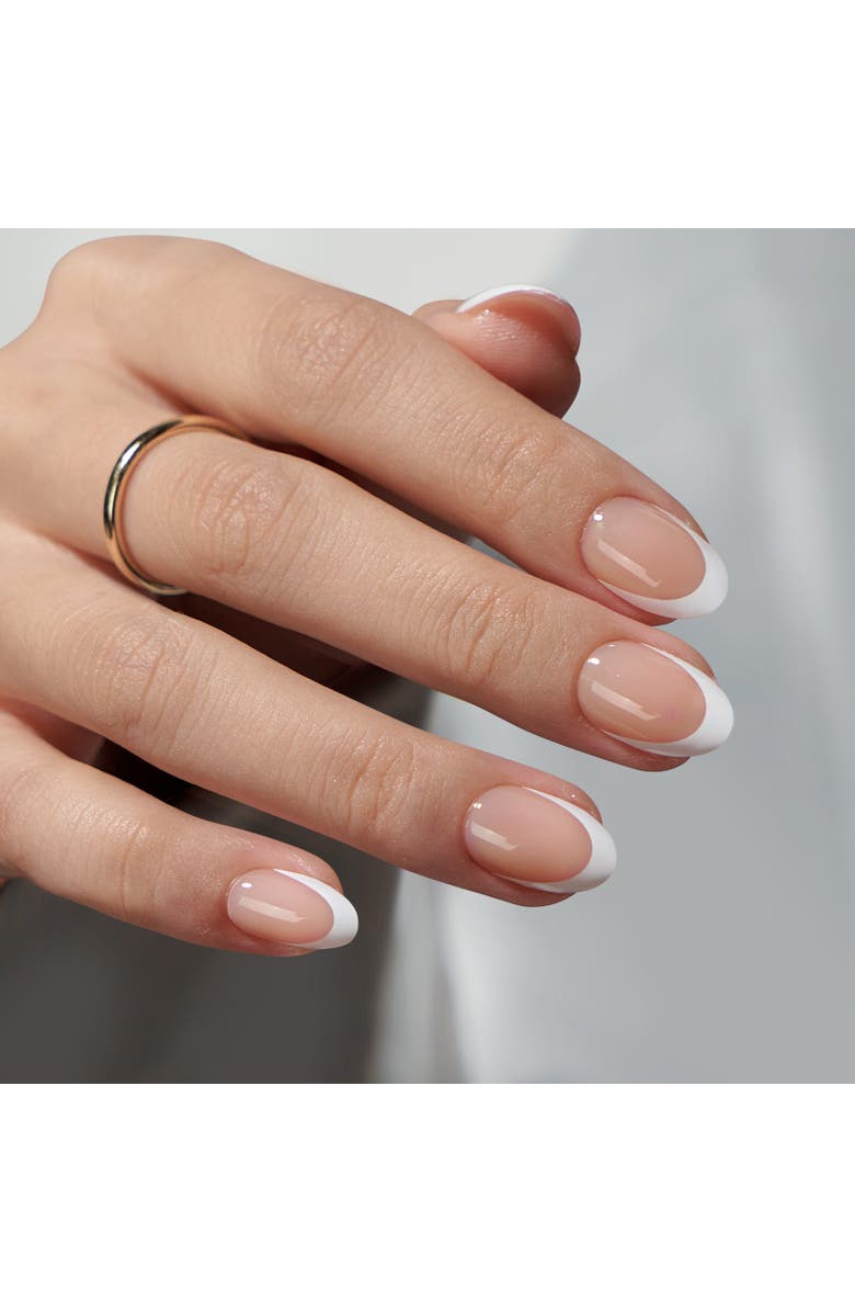 Btartboxnails Soft Gel Nails XCOATTIPS<sup>®</sup> French Collection, Alternate, color, Extra Short Almond Nude