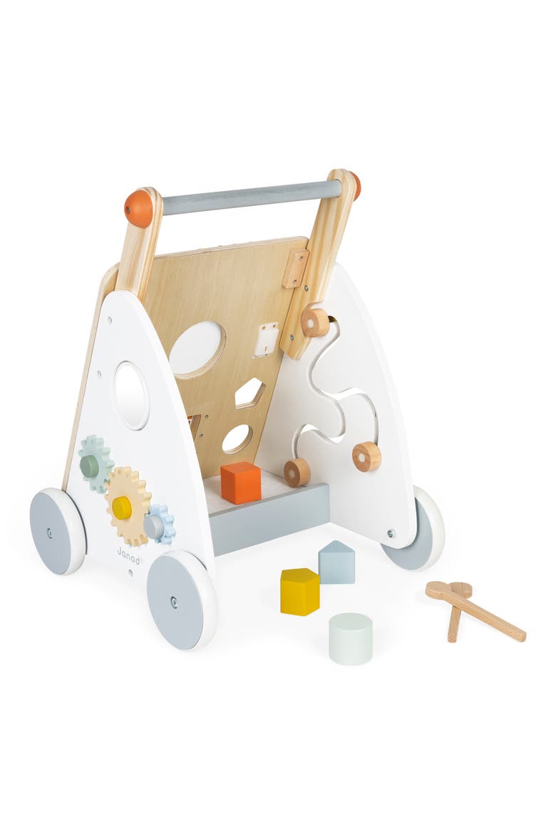 Sweet Cocoon Multi-Activity Walker, Alternate, color, BLUE