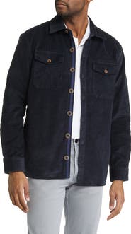 Stone Rose Brushed Corduroy Overshirt
