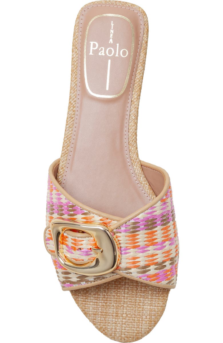 Linea Paolo Leighton Slide Sandal, Alternate, color, Coral Multi